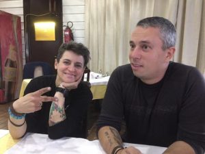 Aida und Paul aus New Yorck