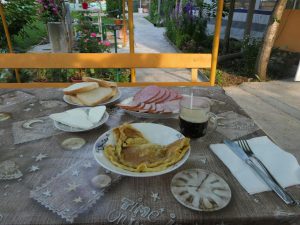 Frühstück in Turnu Magurele