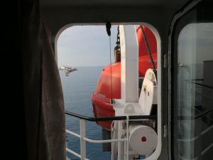 Ausblick aus der Koje